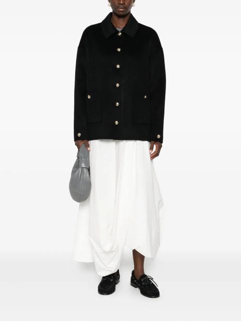 ANINE BING button-fastening patch-pocket jacket - Black - zdjęcie produktu nr 2