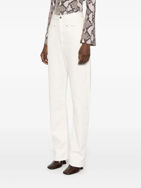 LEMAIRE drop-crotch jeans - White - zdjęcie produktu nr 2