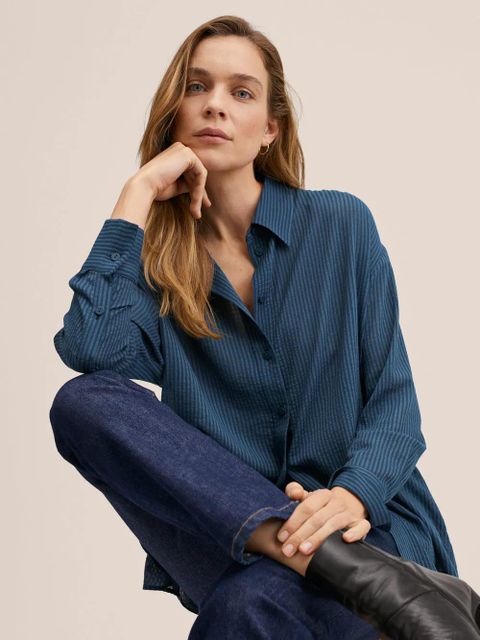 Koszula oversize w pasy