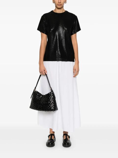 Maje lamé T-shirt - Black - zdjęcie produktu nr 2