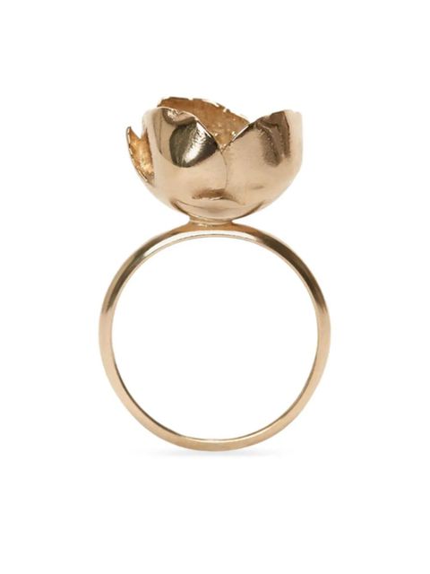Victoria Beckham Camellia ring - Gold
