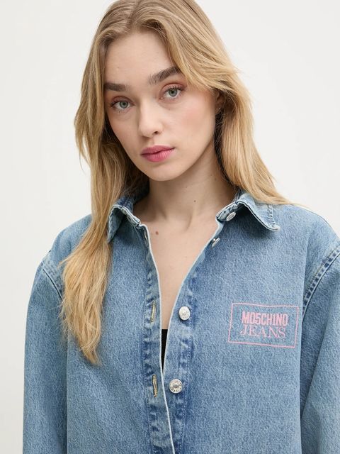 Moschino Jeans koszula jeansowa