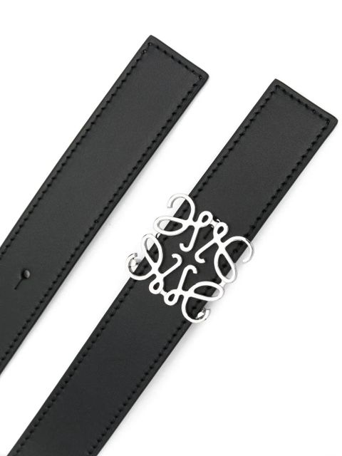 LOEWE logo-buckle belt - Black - zdjęcie produktu nr 2
