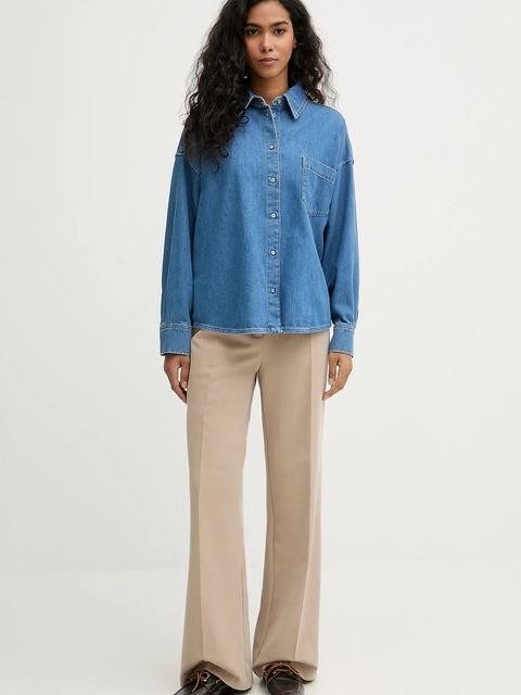 Weekend Max Mara koszula jeansowa FOGGIA - zdjęcie produktu nr 1