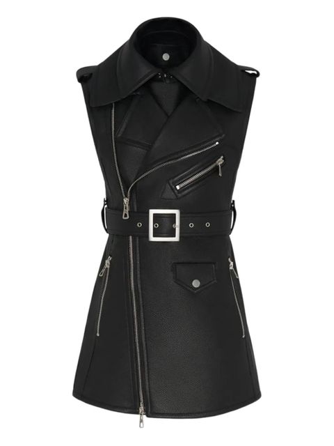 Jean Paul Gaultier leather vest - Black - zdjęcie produktu nr 1