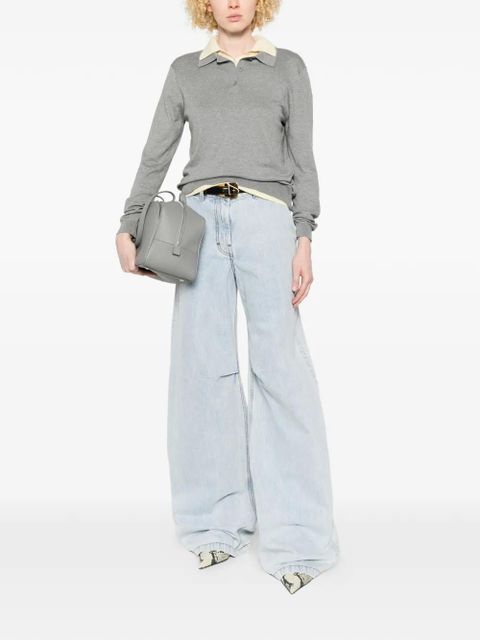 ENTIRE STUDIOS blue wide leg jeans - zdjęcie produktu nr 2