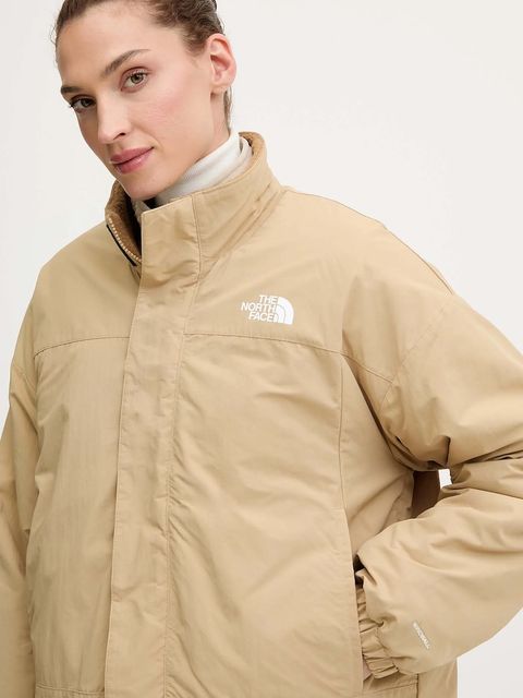 The North Face kurtka sportowa dwustronna Yumiori kolor beżowy przejściowa NF0A8E87QV31