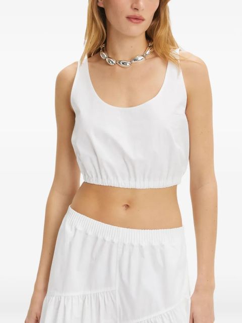 Tory Burch Bonded Elastic top - White