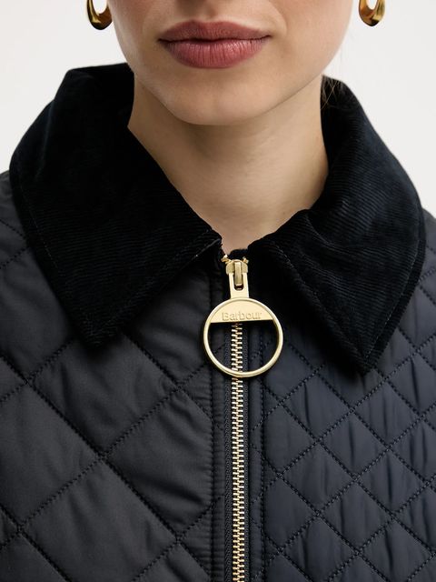 Barbour kurtka Danby kolor granatowy przejściowa LQU1881