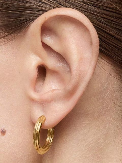 Tous kolczyki ze srebra pokrytego złotem 1950 1004243600