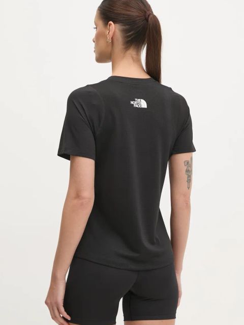 The North Face t-shirt sportowy Lightbright kolor czarny NF0A8BNTJK31