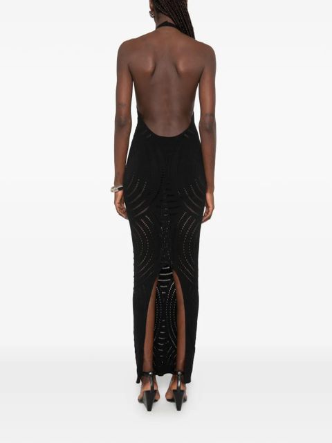 MISBHV cut-out maxi dress - Black