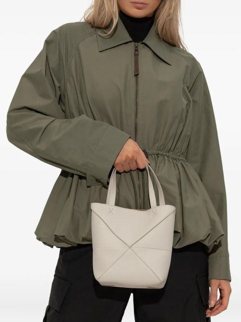 LOEWE leather tote bag - Grey - zdjęcie produktu nr 2