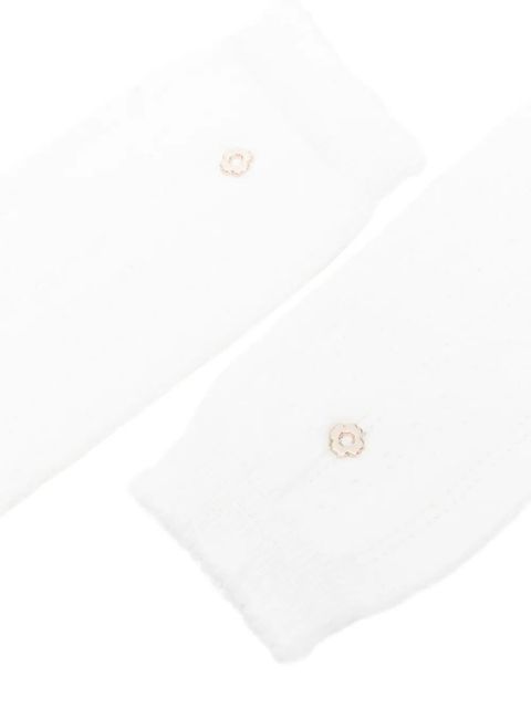 Maje flower appliqué socks - White - zdjęcie produktu nr 2