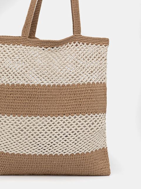 IRO torebka bawełniana kolor beżowy WM46STRINGBAG