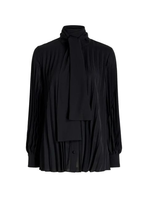 Proenza Schouler Soomin neck-tie blouse - Black - zdjęcie produktu nr 1