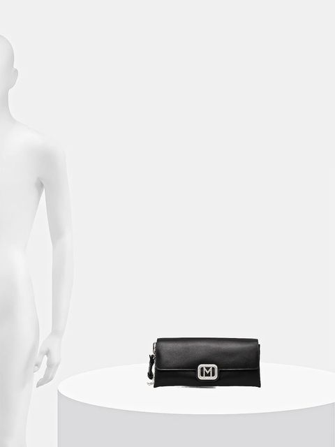 Marella torebka skórzana kolor czarny 2523519027200