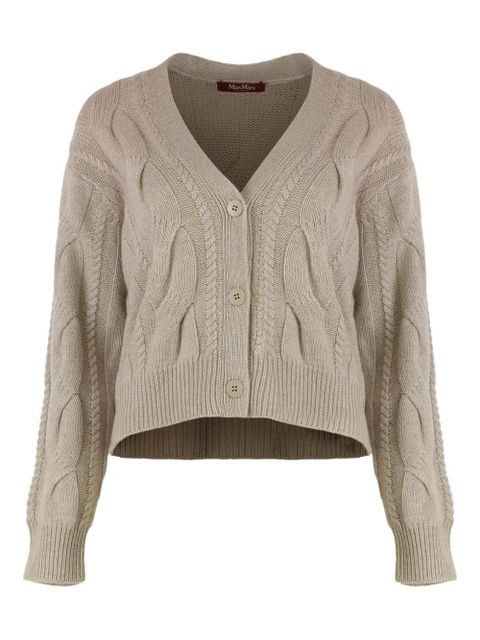 Max Mara Aladino buttoned cardigan - Neutrals - zdjęcie produktu nr 1