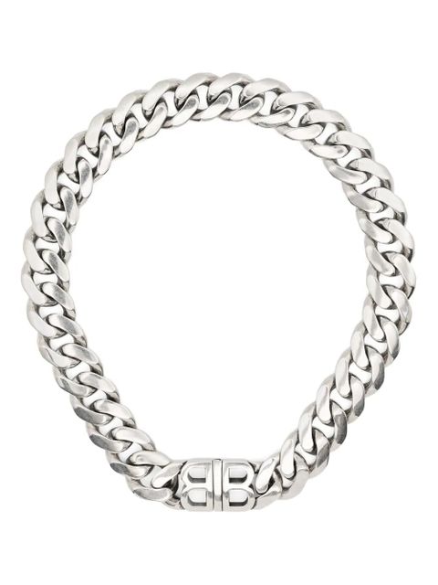 Balenciaga Pitbull chain necklace - Silver