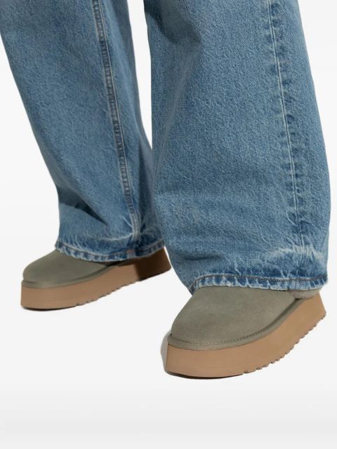 UGG 45mm Tazzelle platform boots - Green