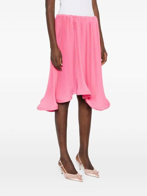 Rowen Rose pleated midi skirt - Pink