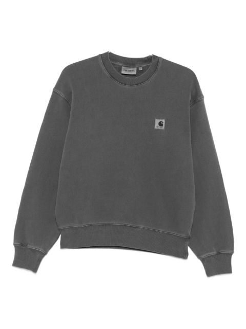 Carhartt WIP square-logo cotton sweatshirt - Grey