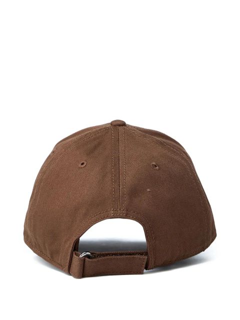 Moncler logo-patch baseball cap - Brown