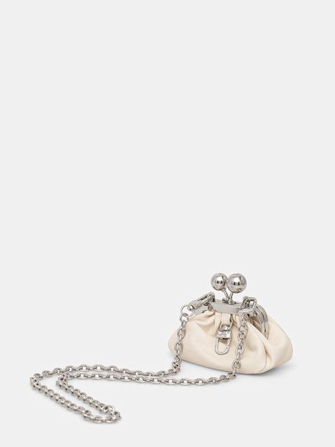 Weekend Max Mara torebka skórzana DIOMEDE kolor beżowy 2615721044600 - zdjęcie produktu nr 2