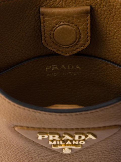 Prada mini leather shoulder bag - Brown