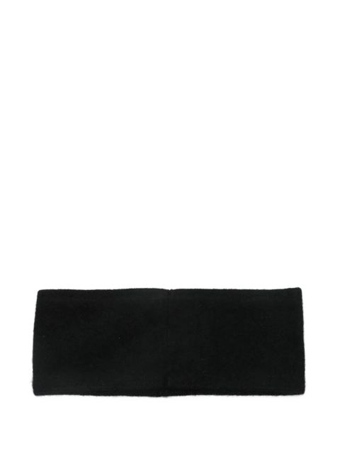 TOTEME cashmere headband - Black