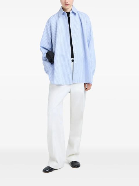 Proenza Schouler Hunter shirt - Blue - zdjęcie produktu nr 2