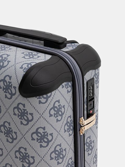 Guess walizka BERTA 46x32x22 cm kolor niebieski TWOB86 88983