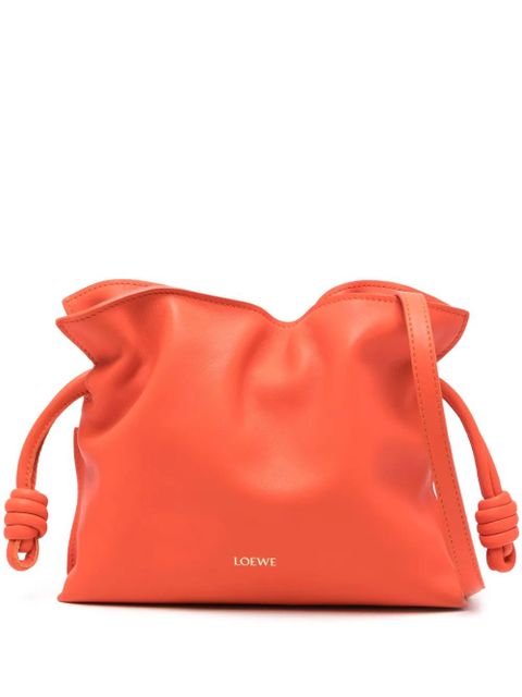 LOEWE Flamenco mini leather bag - Orange - zdjęcie produktu nr 1