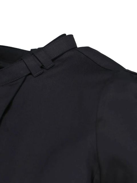 Diesel cut-out button dress - Black