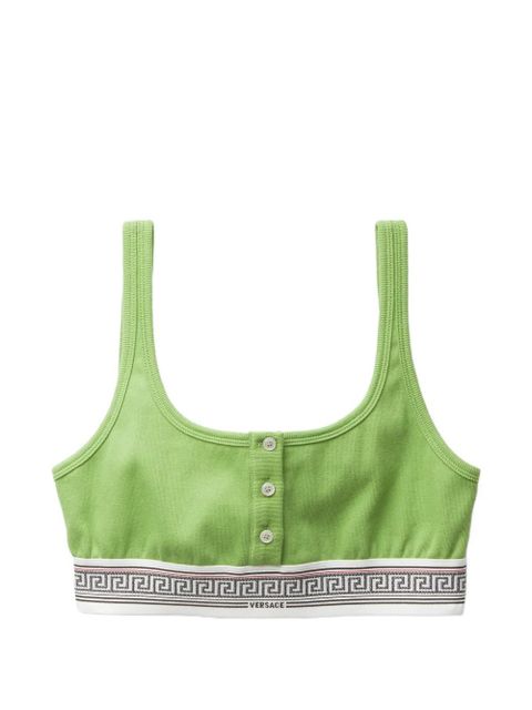 Versace button trim bra - Green - zdjęcie produktu nr 1