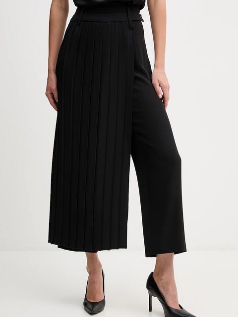 Sandro Ferrone spódnicospodnie damskie kolor czarny proste medium waist S32YBFMOLTO - zdjęcie produktu nr 1