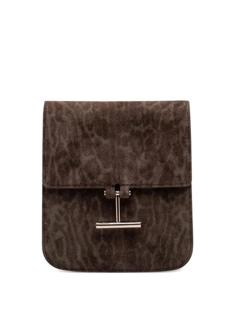 TOM FORD T-bar closure crossbody bag - Brown - zdjęcie produktu nr 1