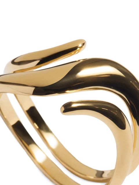 Monica Vinader Swirl ring - Gold