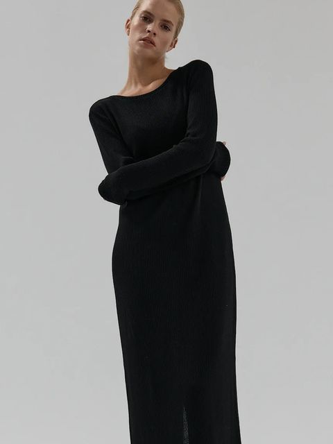 Muuv. sukienka sweterkowa z modalem LUNN - zdjęcie produktu nr 1