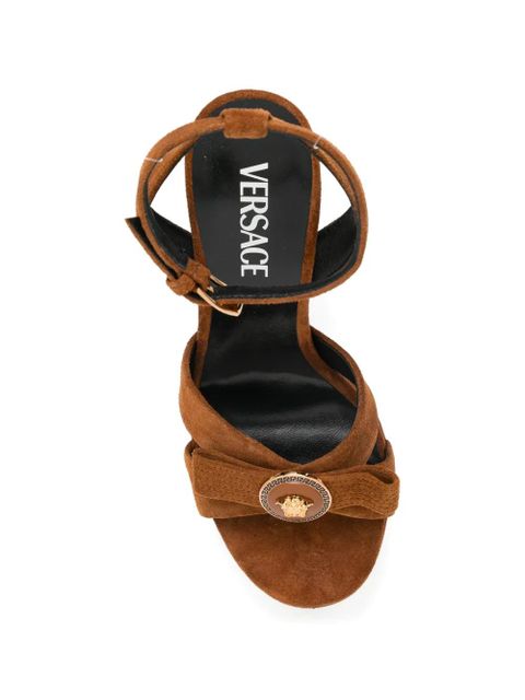 Versace 140mm Gianni sandals - Brown