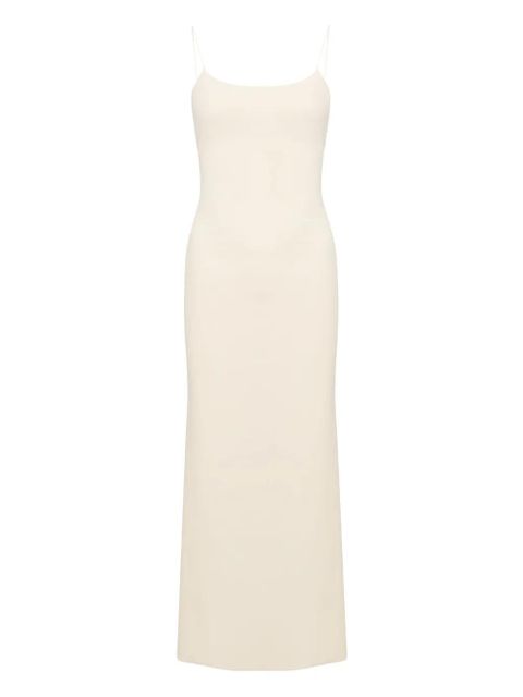 MM6 Maison Margiela sleeveless maxi dress - Neutrals - zdjęcie produktu nr 1