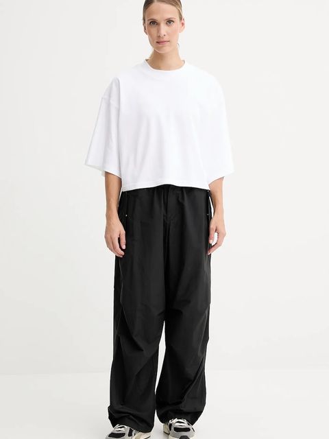 adidas t-shirt bawełniany City Escape damski kolor biały JF3404