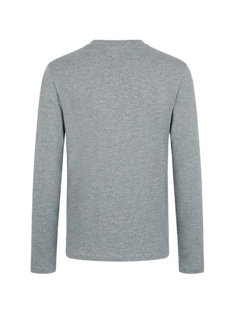 Róhe slub melange T-shirt - Grey - zdjęcie produktu nr 2