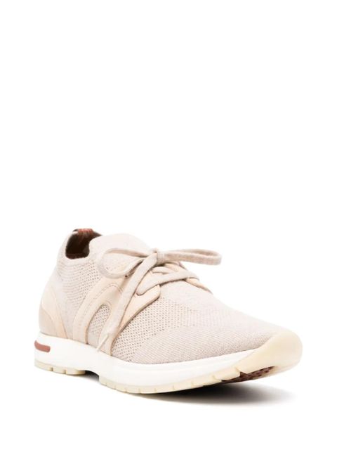 Loro Piana lace-up sock-ankle sneakers - Neutrals - zdjęcie produktu nr 2