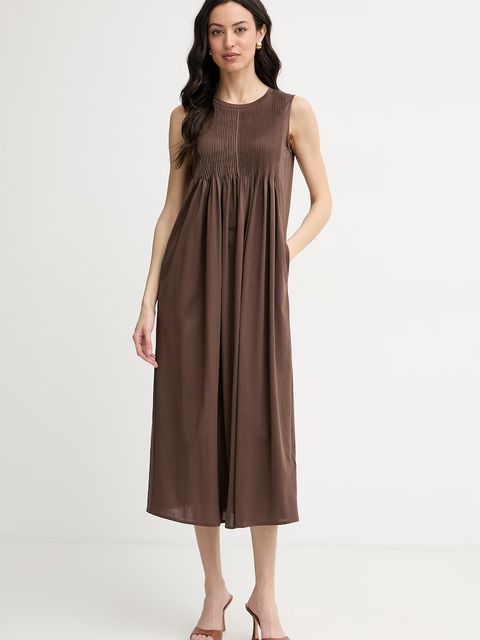 Weekend Max Mara sukienka letnia bawełniana RICORDO - zdjęcie produktu nr 1