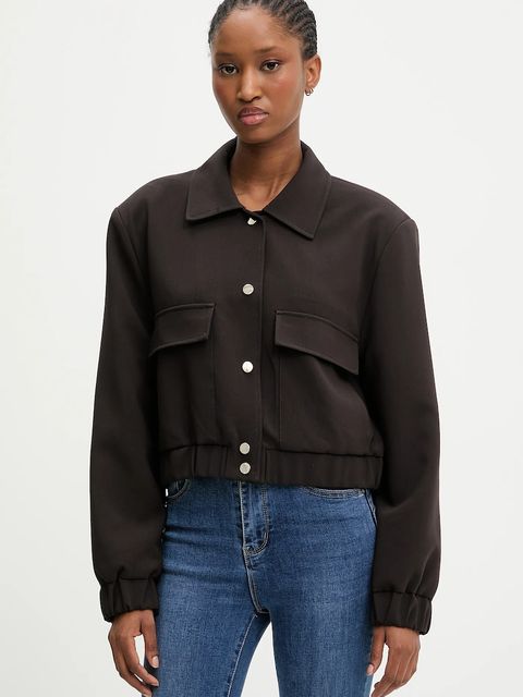 Answear.LAB kurtka kolor brązowy przejściowa - zdjęcie produktu nr 1