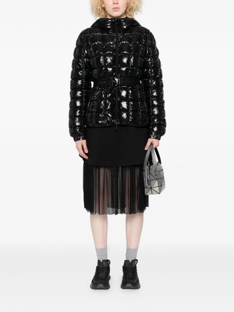 Moncler Eynard quilted belted jacket - Black - zdjęcie produktu nr 2