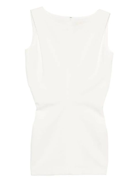 KHAITE sleeveless mini dress - Neutrals - zdjęcie produktu nr 1