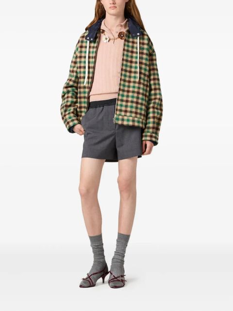 Miu Miu cashmere polo sweater - Pink - zdjęcie produktu nr 2