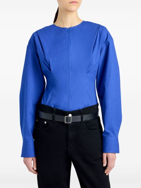 Proenza Schouler Ivonne shirt - Blue